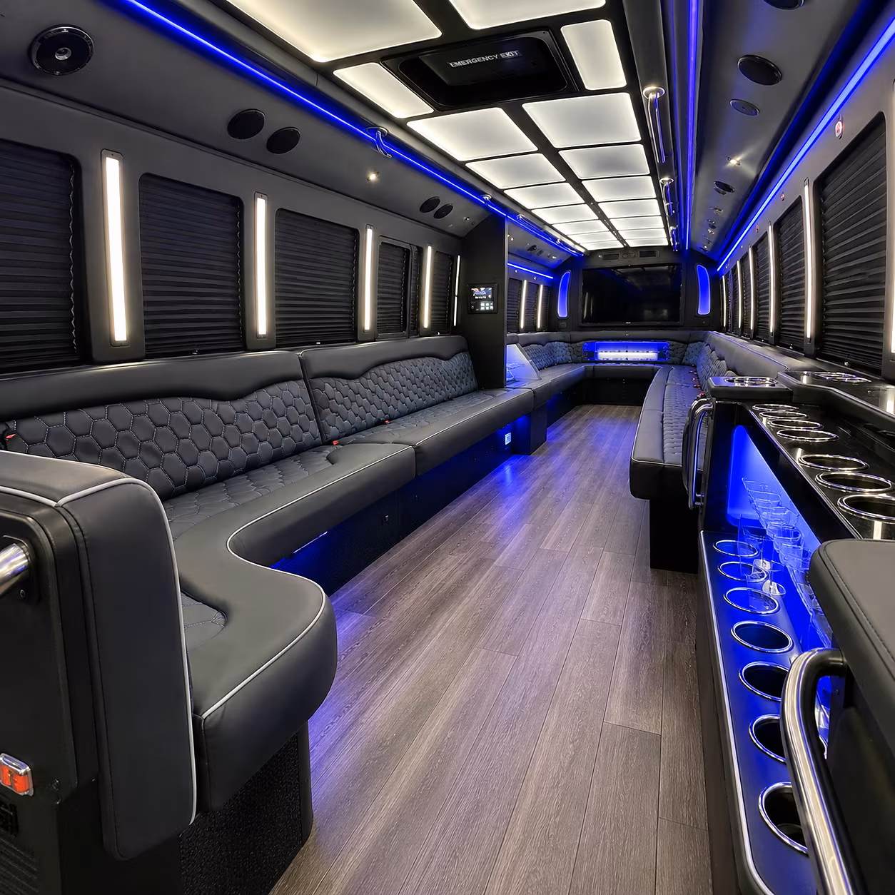 birthday party bus rentals for nashua groups heading to boston