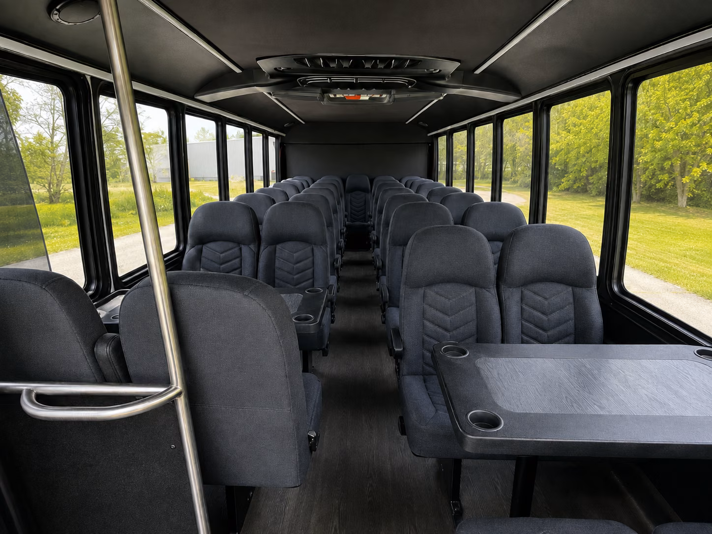 nashua 20 passenger minibus interior
