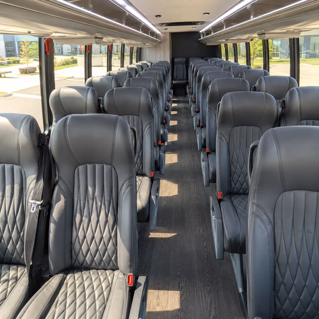 nashua 25 passenger minibus interior
