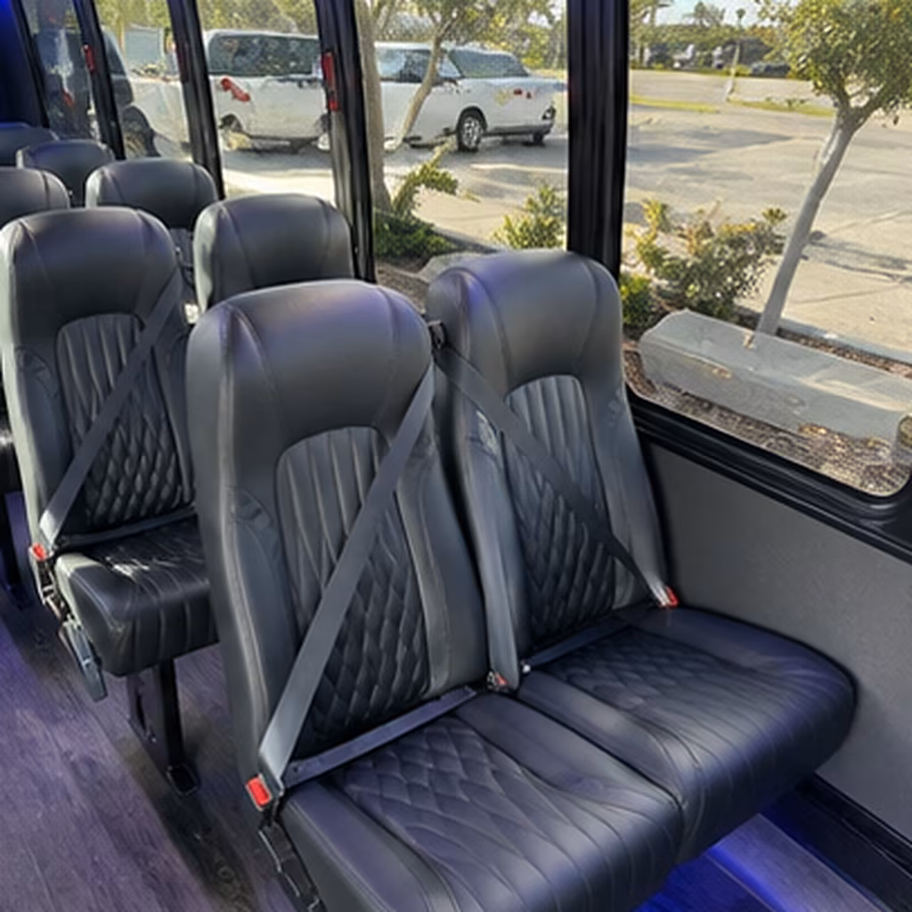 nashua 30 passenger minibus inside