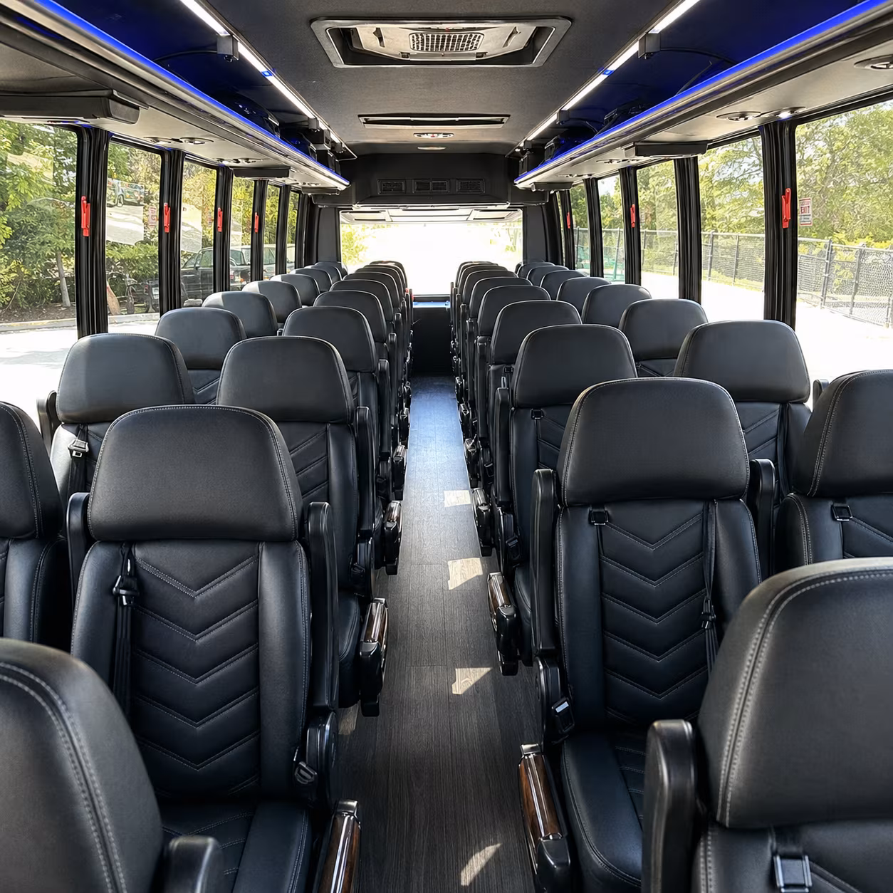 nashua 30 passenger minibus interior