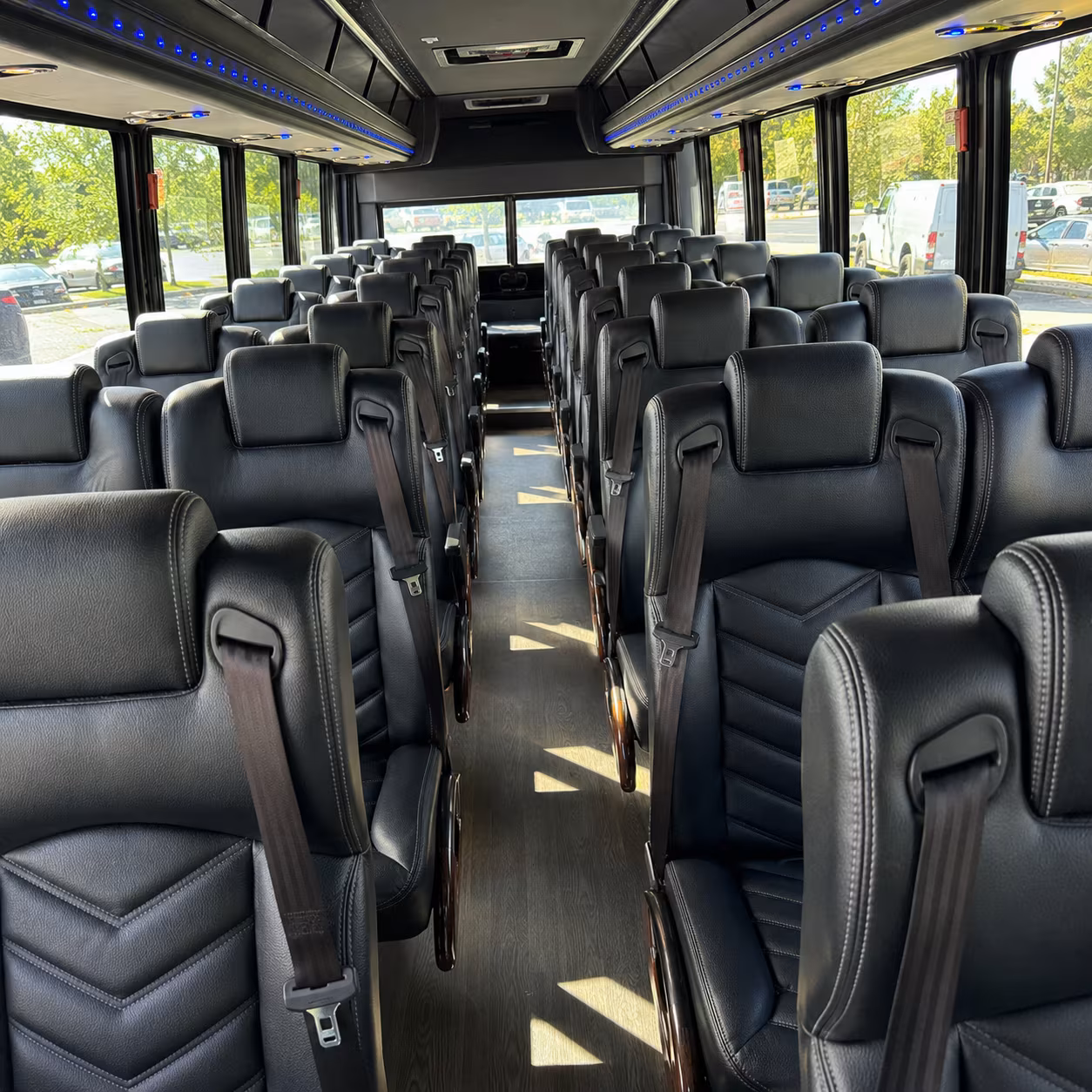 nashua convention transportation onboard seating