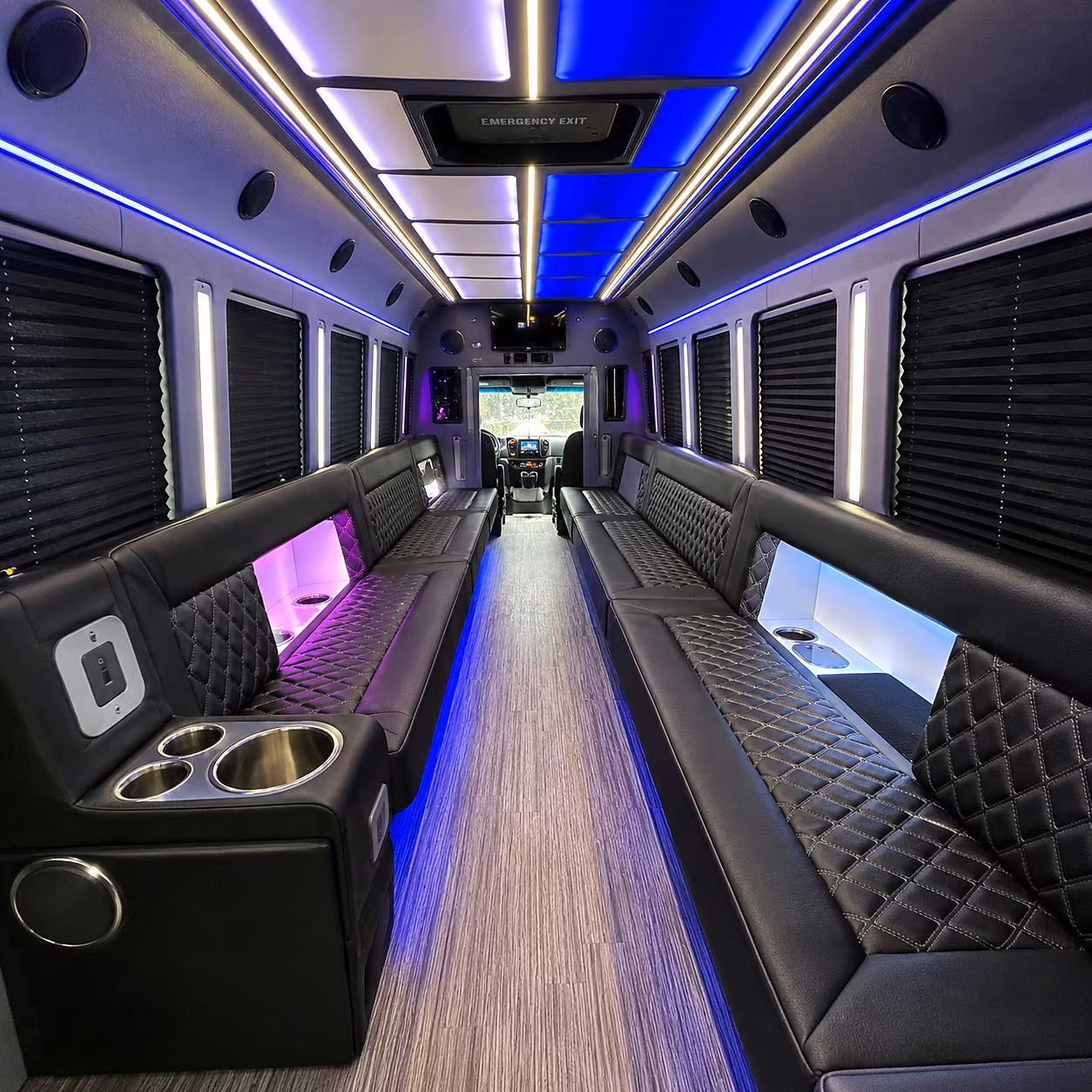 nashua party bus inside