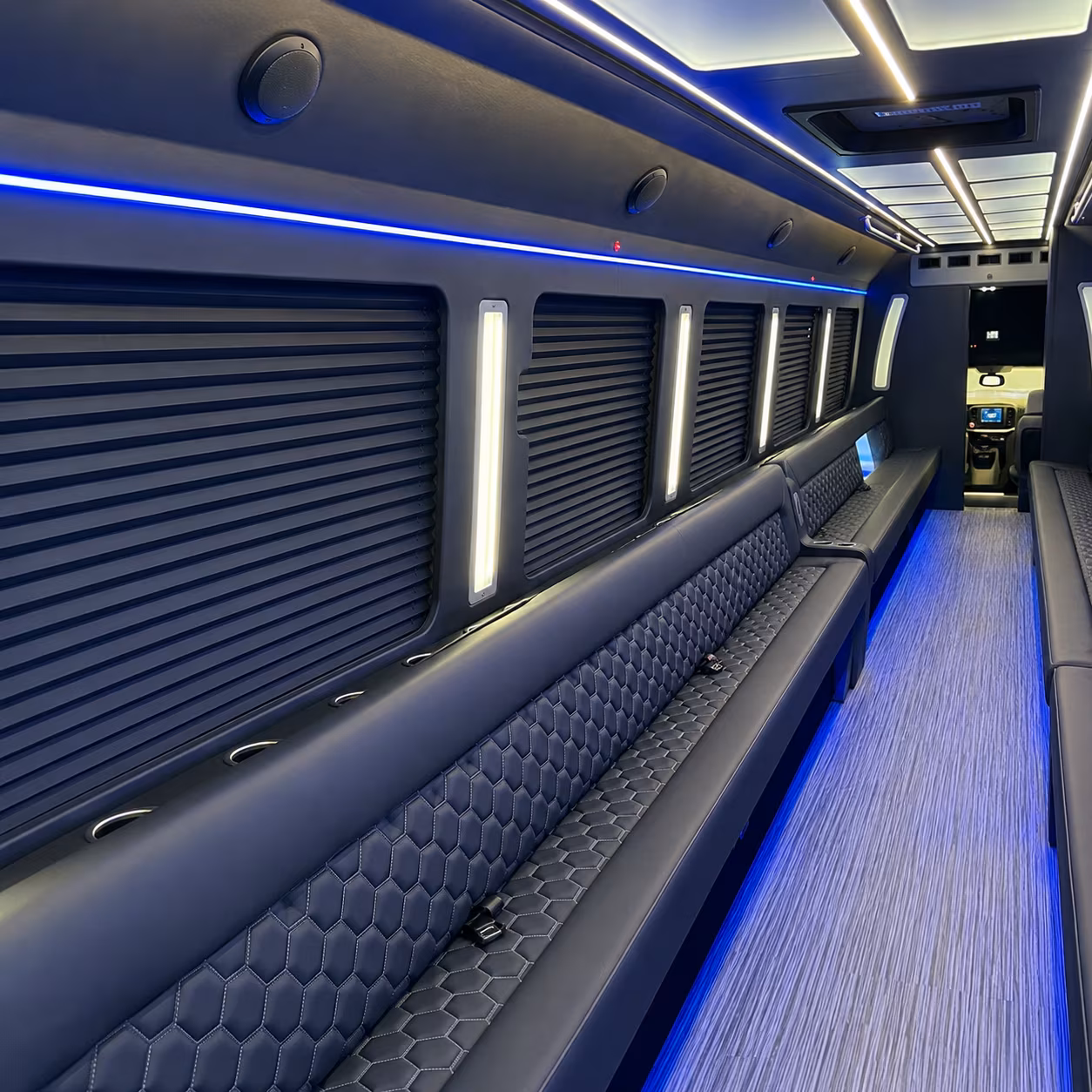nashua party bus interior