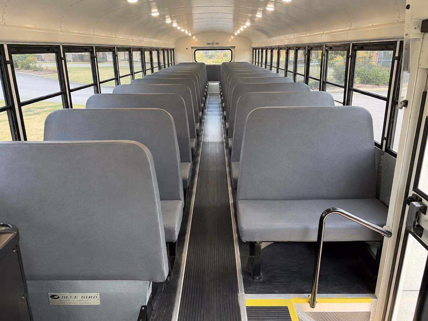 nashua school bus interior