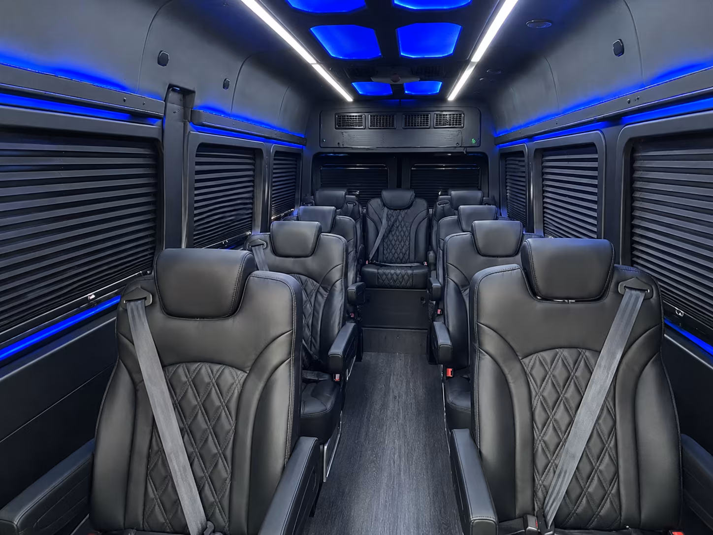 nashua sprinter van with driver inside